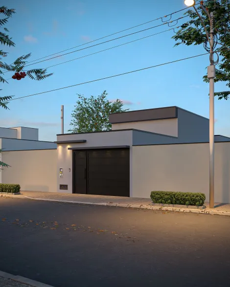imagem 1 - Casa Moderna com 3 Quartos e Área Gourmet imagem 1 - Casa Moderna com 3 Quartos e Área Gourmet